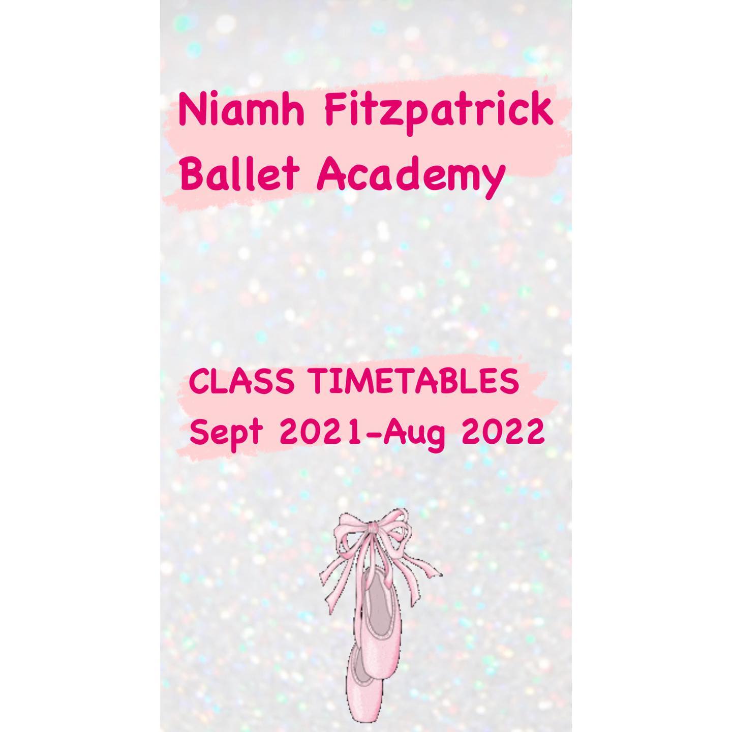Our class timetable... - Niamh Fitzpatrick Ballet Academy | Facebook