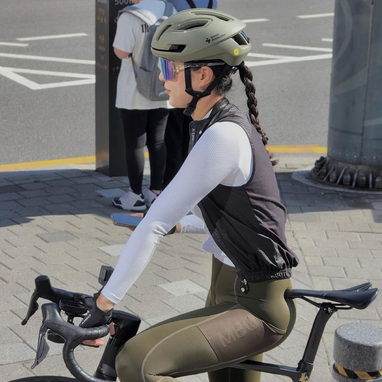 벨로라운지 - #월요팅 주말 낮에는 너무 따땃해서 기모 없는 져지에 질렛, 칠부 빕 딱 좋았다!... | Facebook