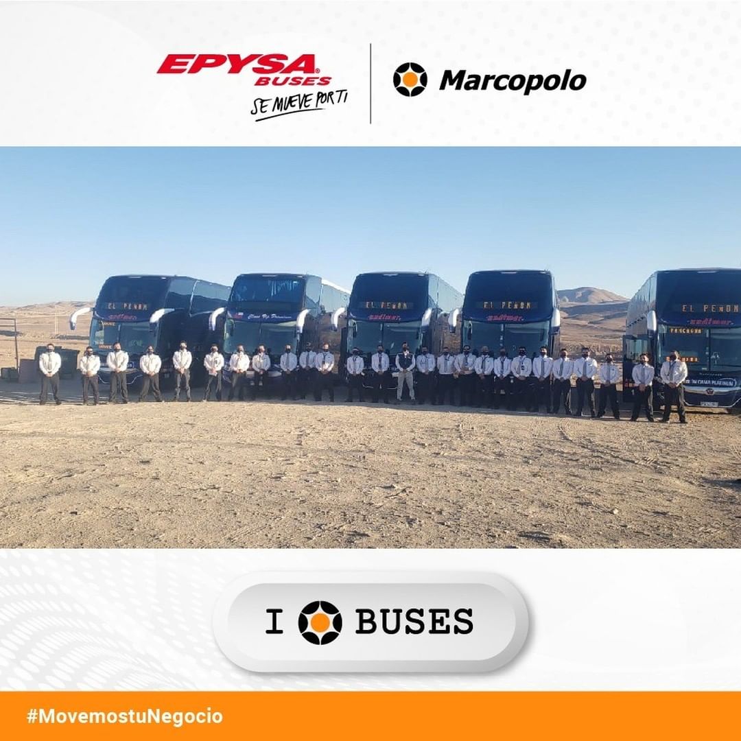 Los primeros Buses Marcopolo... - Epysa Buses - Marcopolo