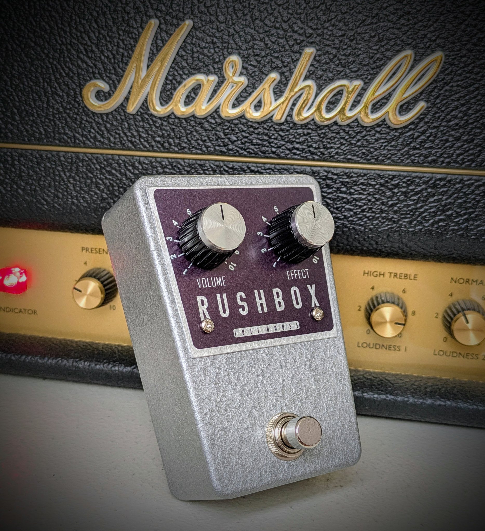 Rush Pep Box Germanium fuzz pedal for 60s/70s rock