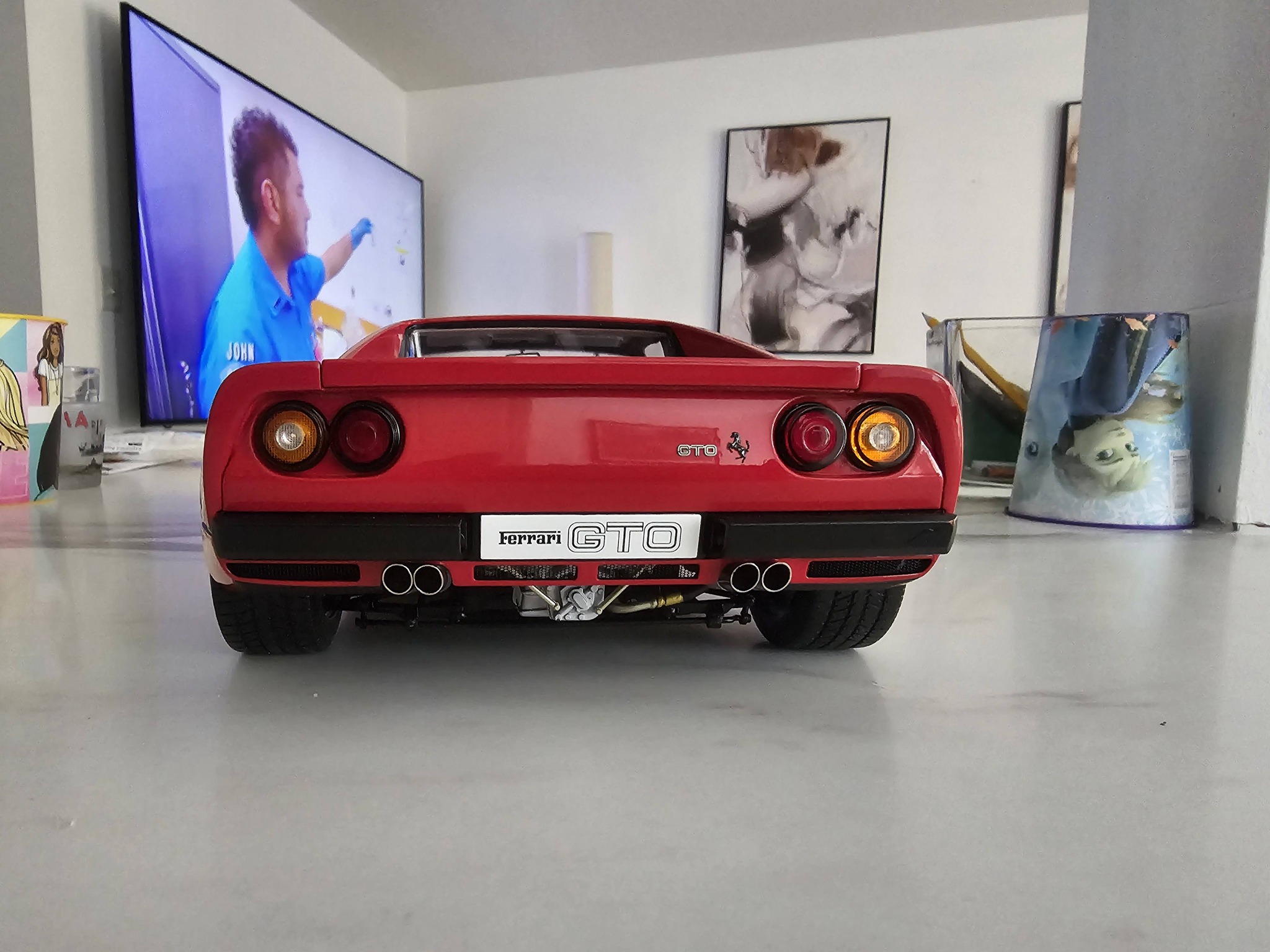 Tamiya's 1/12 Collector club Ferrari GTO