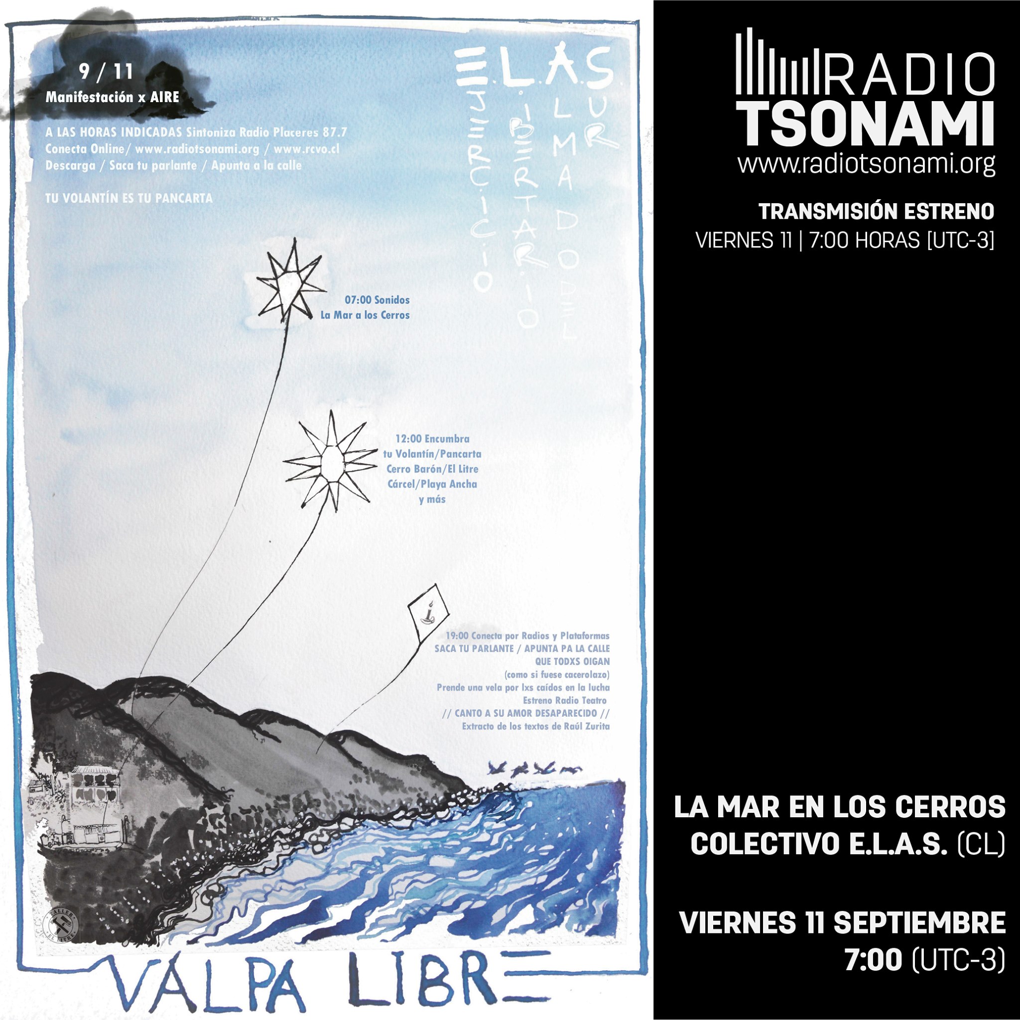 Radio Tsonami - ⚫️ Viernes 11 | Transmisión estreno |... | Facebook