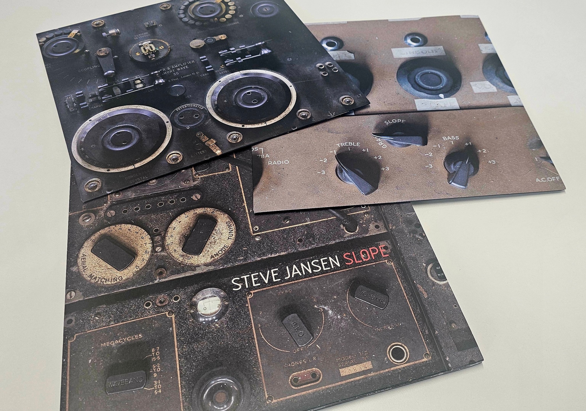 Steve Jansen - Slope 2×LP vinyl now shipping, very limited stock 