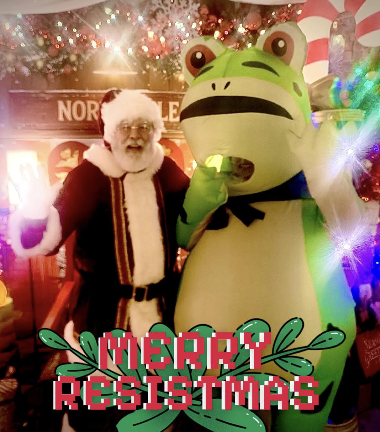 Wishing everyone a very Merry Resistmas 🐸 | Facebook