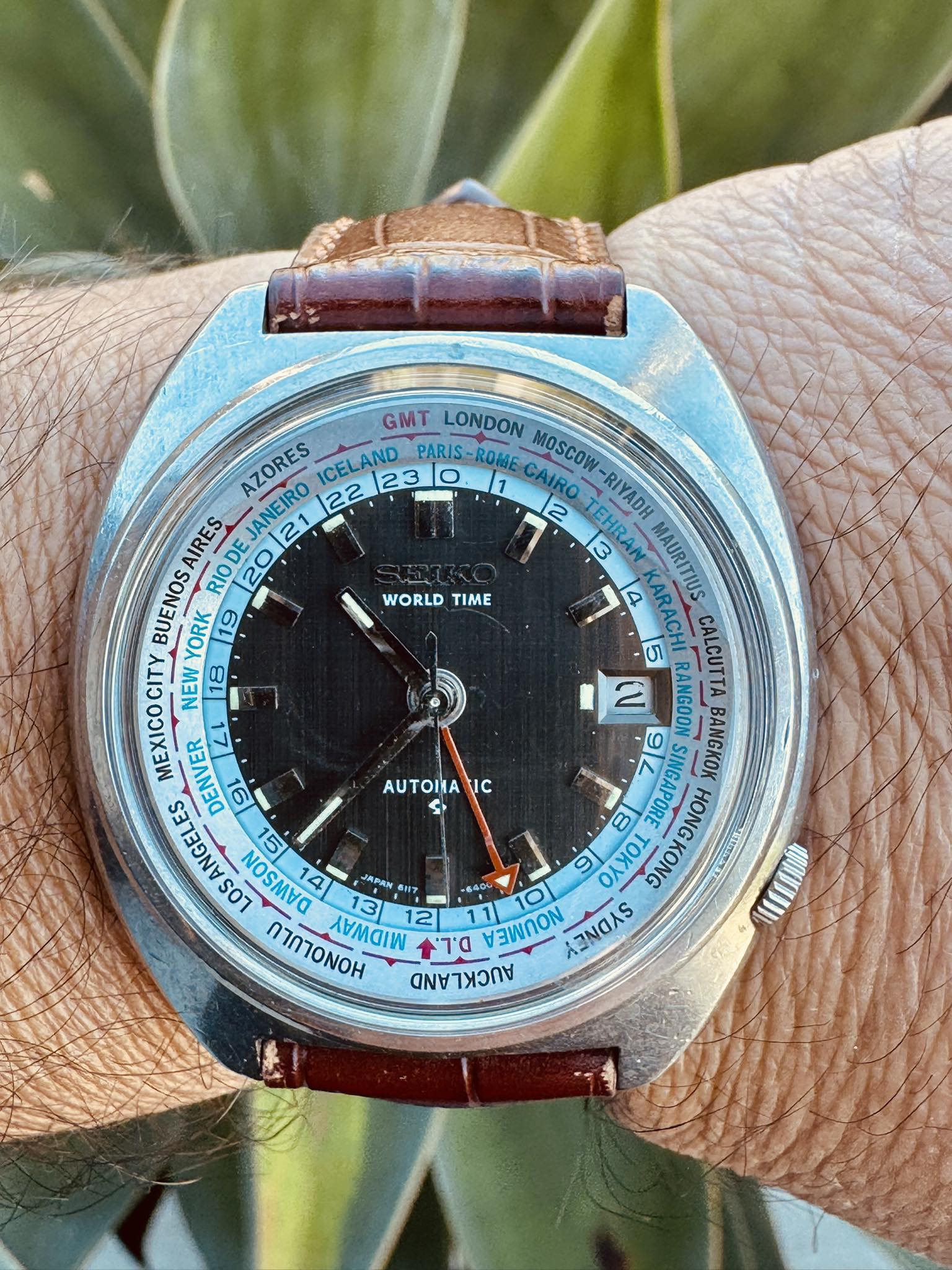 Seiko Navigator Timer (6117-6410) from 1973