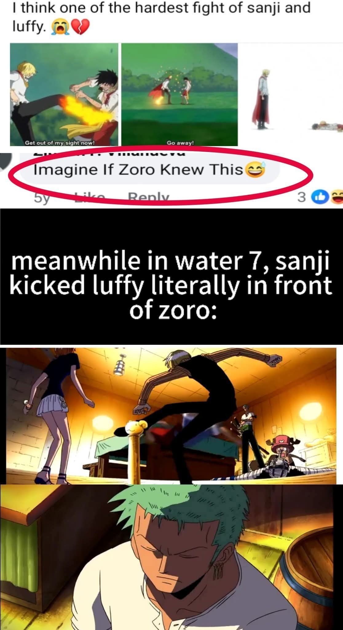 Sanji stans are upset but hopeful, still!