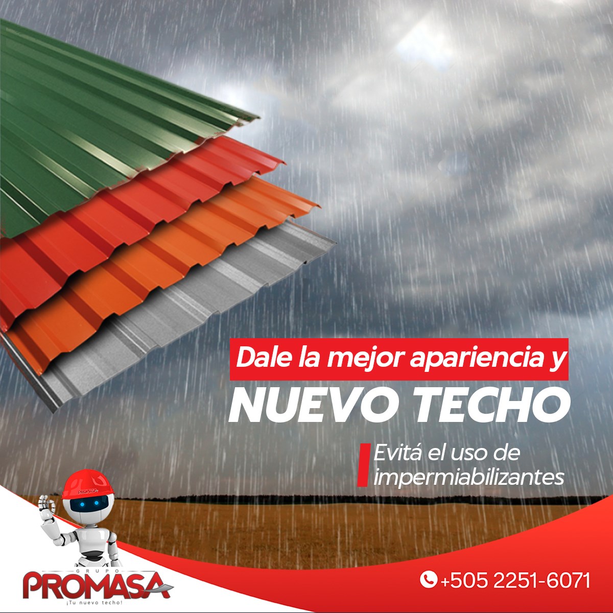 ️Nuestra lámina cuenta con un acabado... - Promasa Nicaragua | Facebook