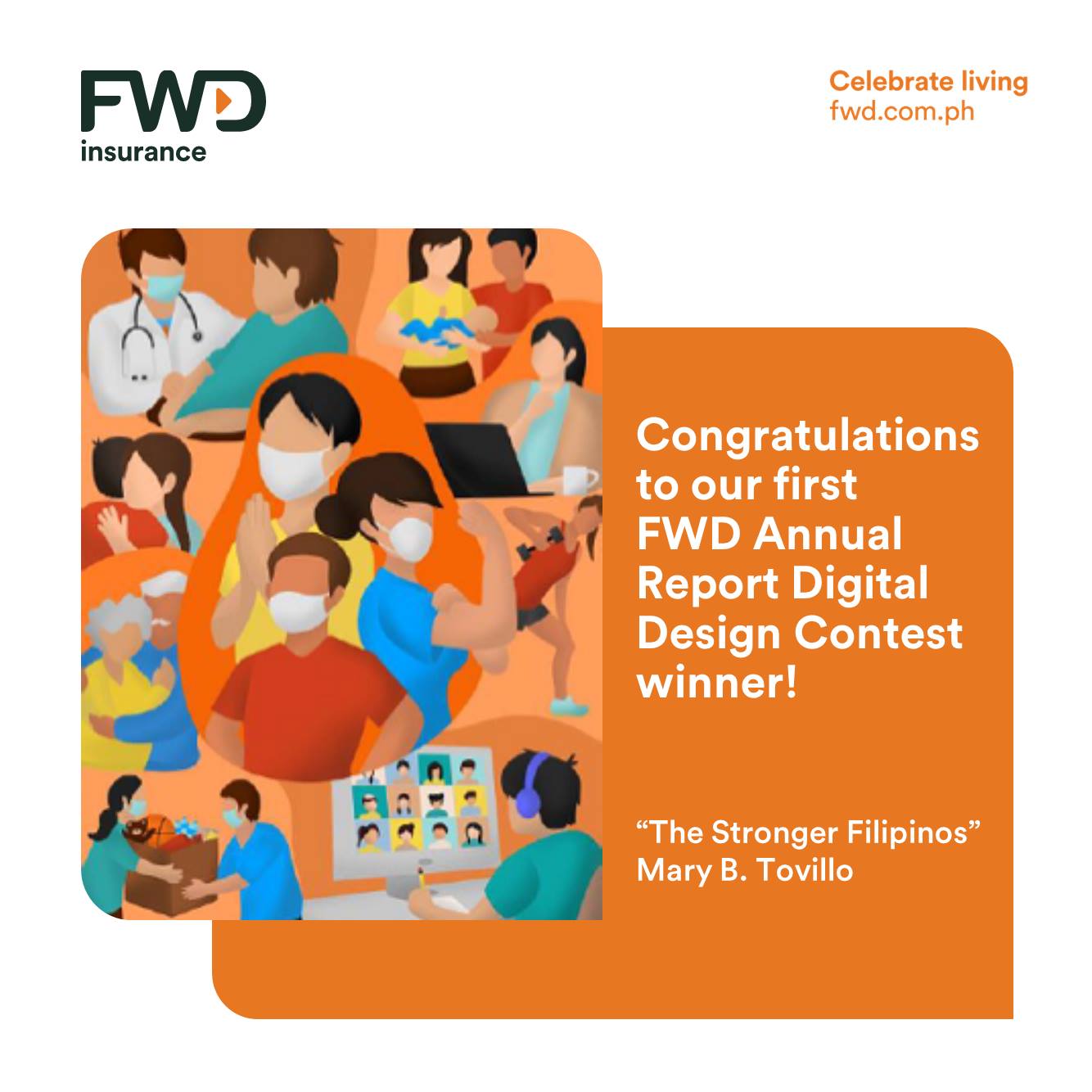 FWD - Congratulations to Mary Tovillo, our first FWD Annual Report ...