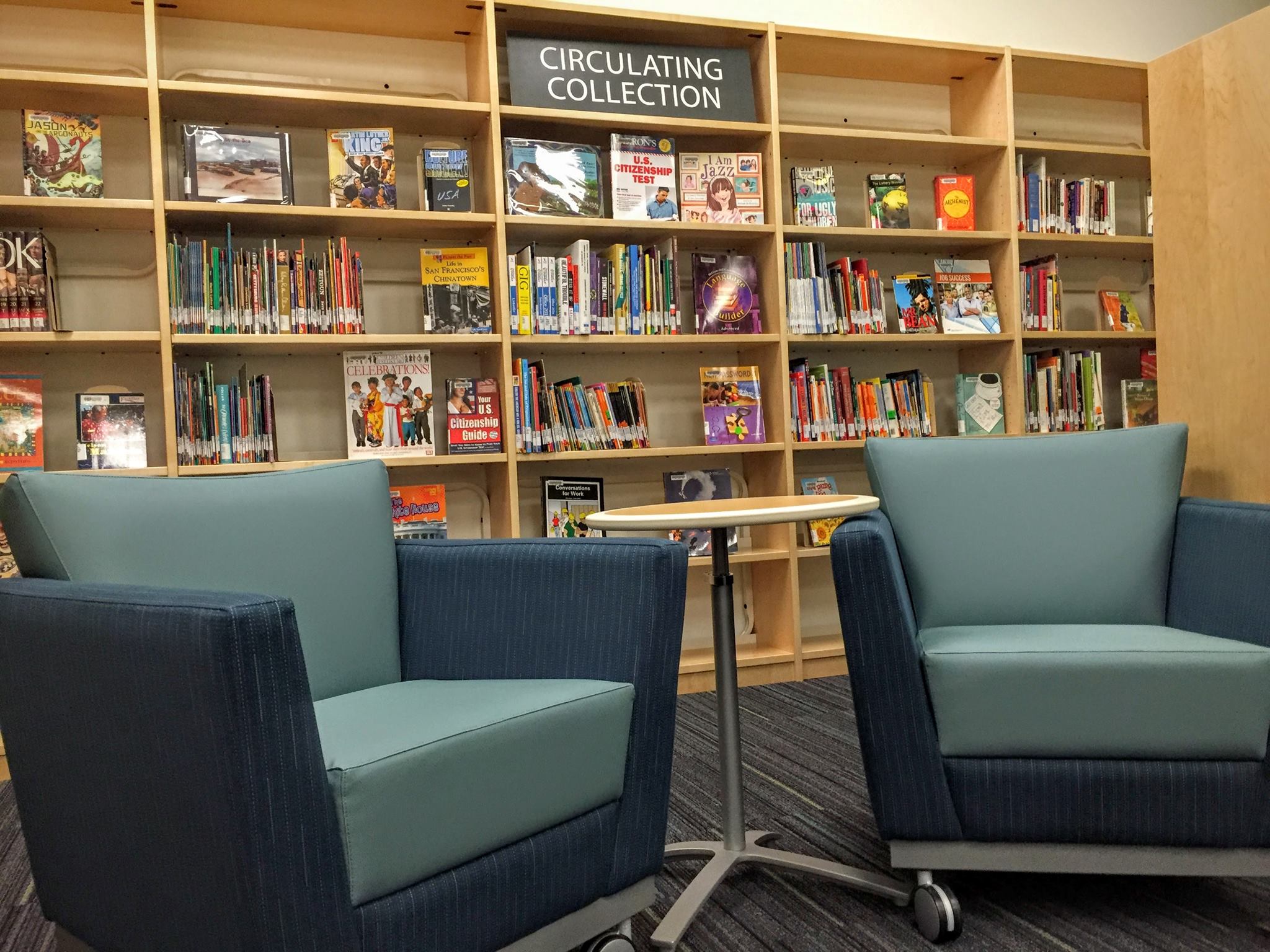 CCSF Civic Center Library | San Francisco CA