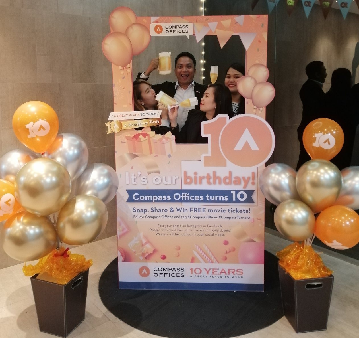 Compass Offices - 🎊 Compass 10th Anniversary in Manila 🎊...