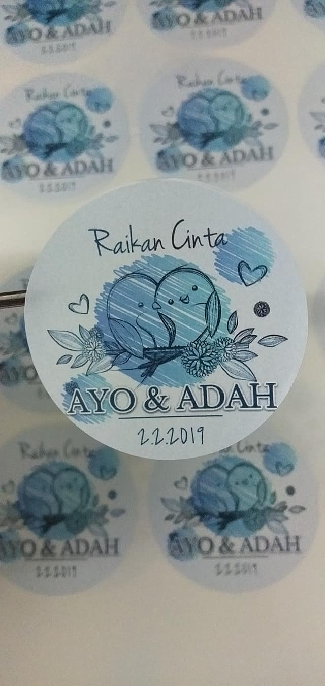 POS STICKER LABEL Majlis... - Sticker murah gilerr