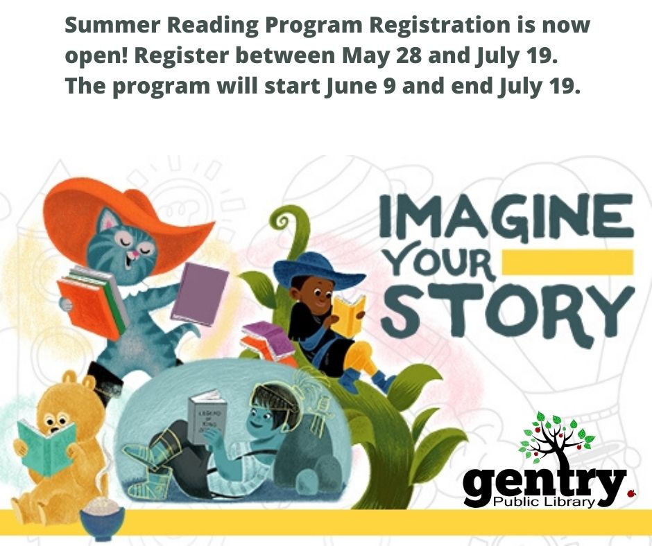 We hope that you'll consider... - Gentry Public Library | Facebook