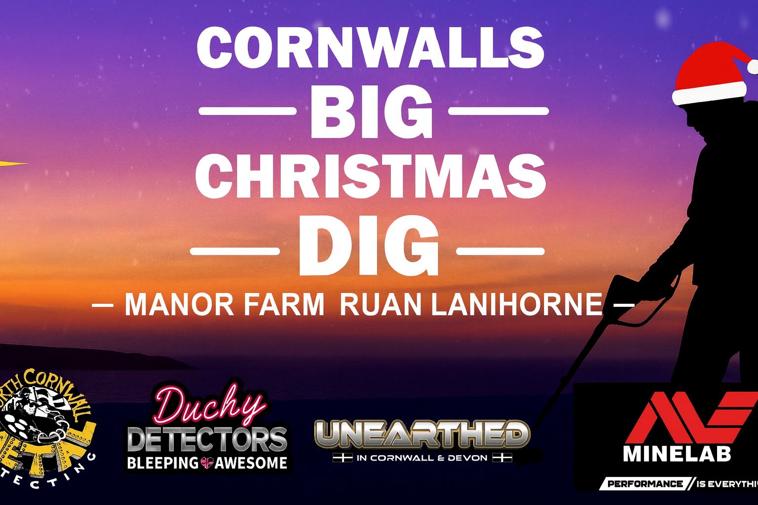 NOW FULL- Cornwall's Big Christmas Dig - Sponsored By Minelab