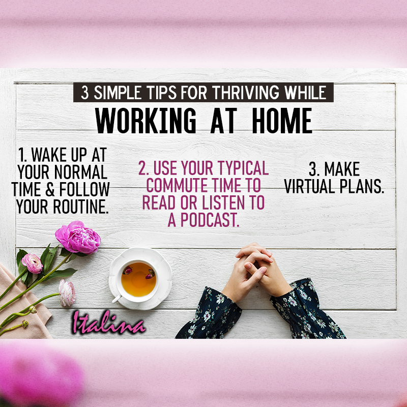 Consider the following tips for creating a new routine, staying ...