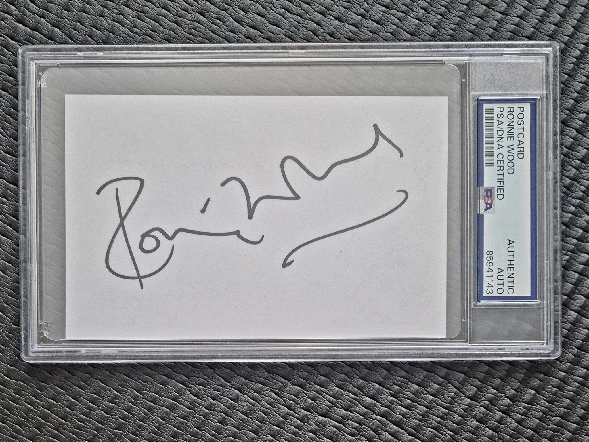 PSA/DNA slabbed rock music legend autograph cuts for sale