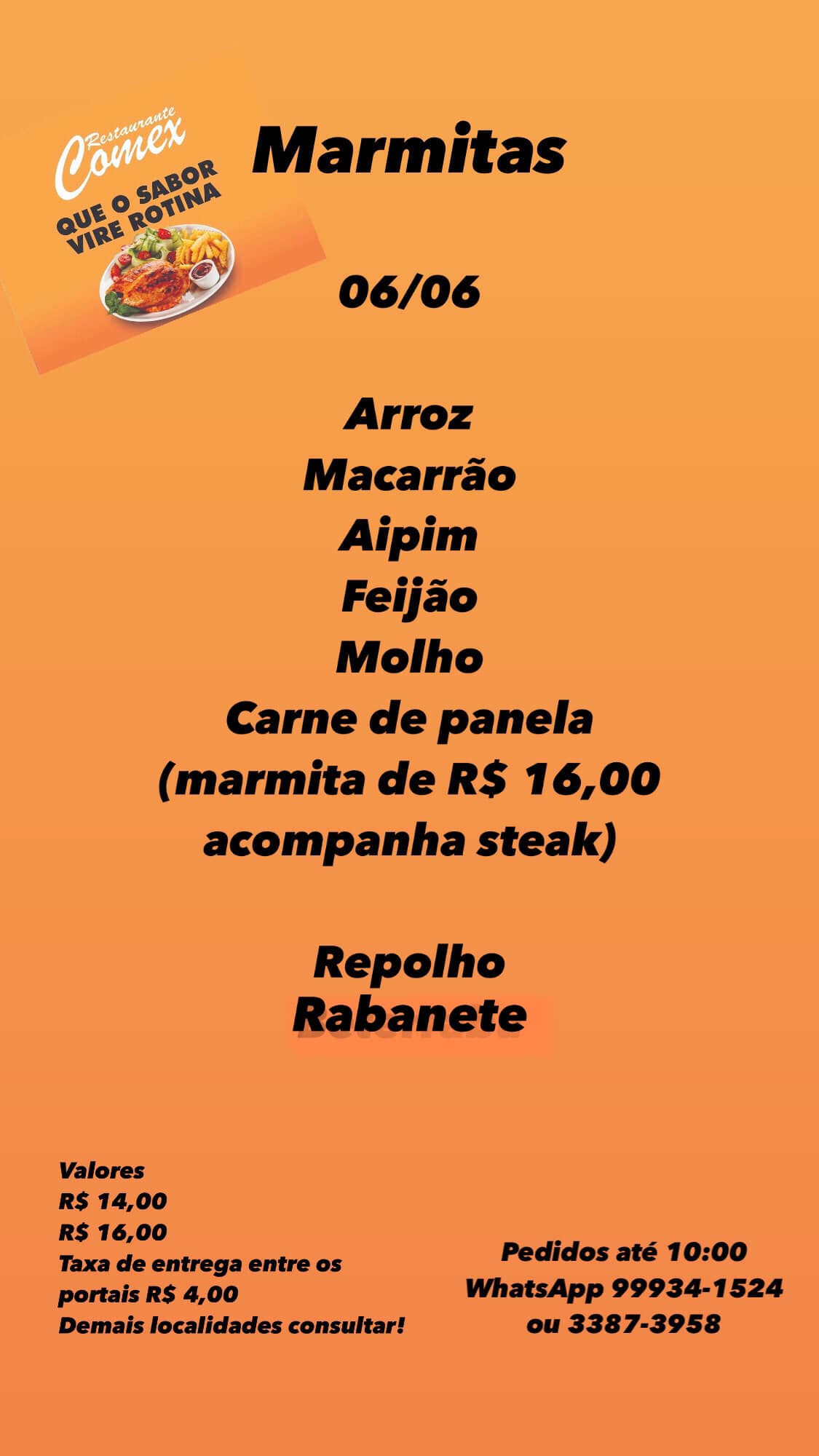 Restaurante Comex Pomerode | Pomerode SC