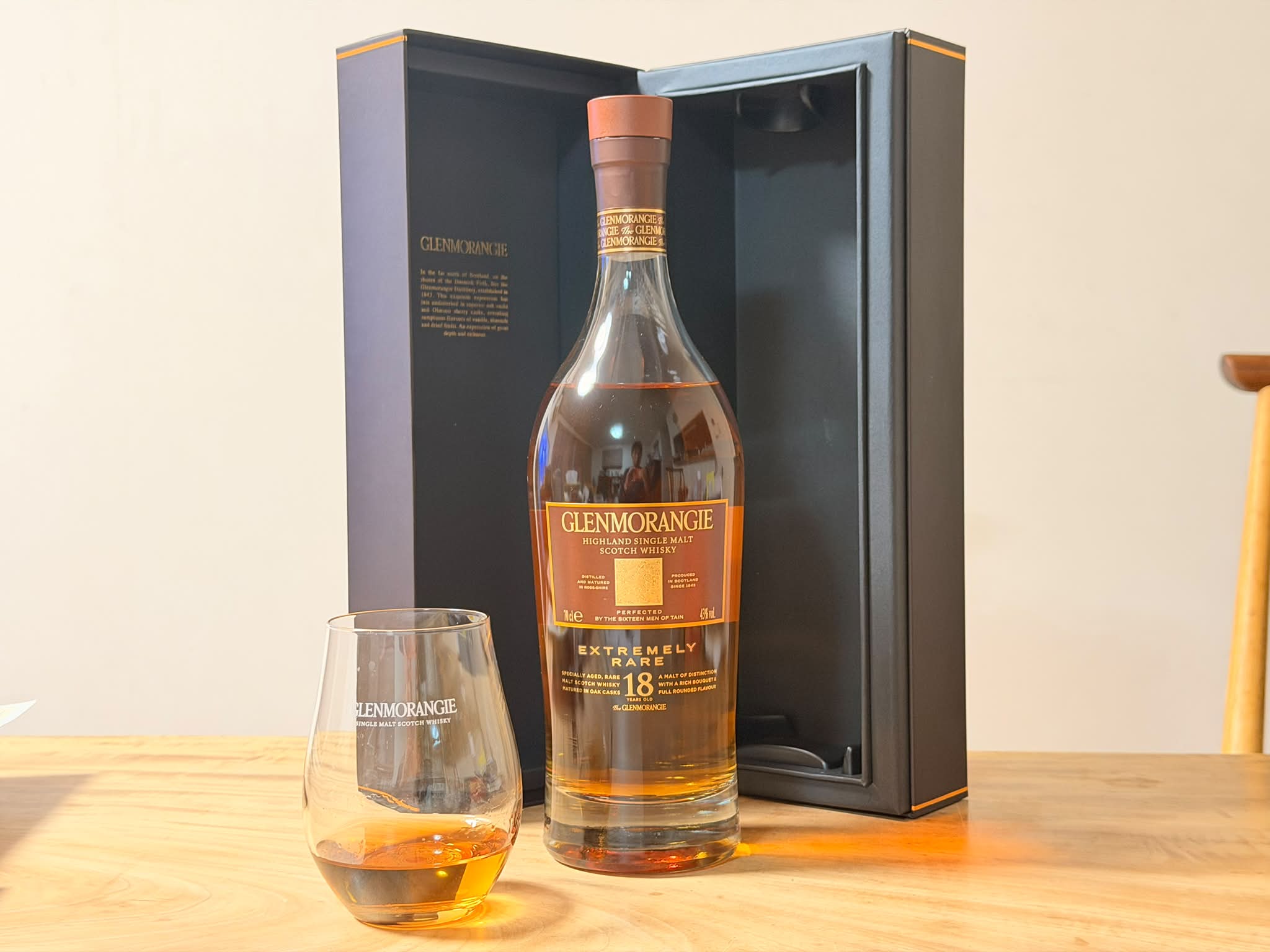 グレンモーレンジィ 18年 旧ボトル Glenmorangie 18Years Glenmorangie 18年 Extremely Rare 旧ボトル。久しくグレンモーレンジ