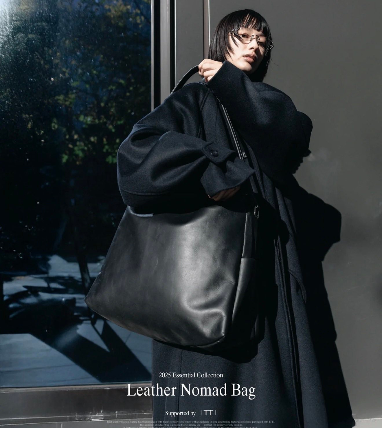 CLESSTE 【12.17 WED 20:00- IN STOCK】LEATHER NOMAD BAG $10880