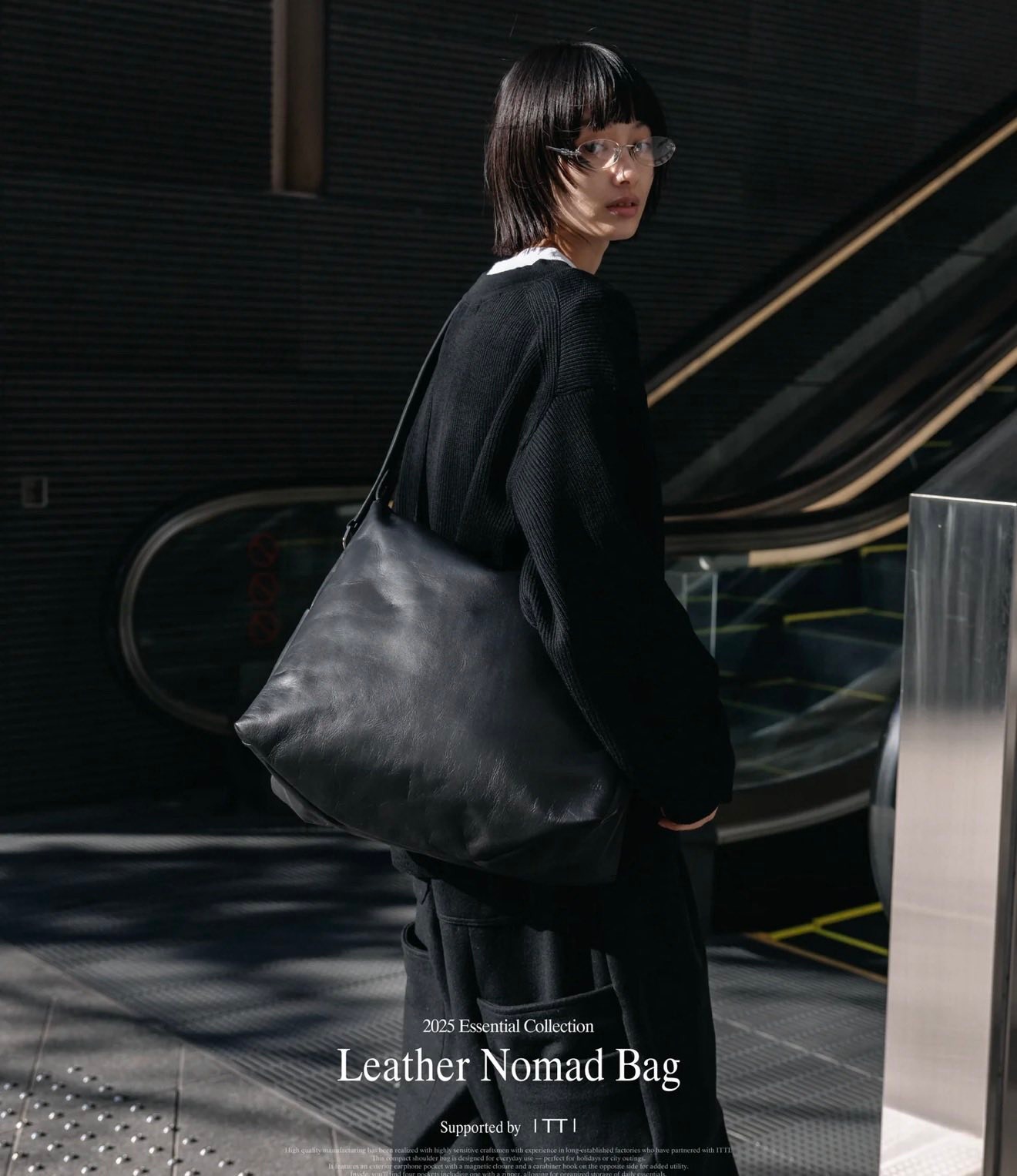 CLESSTE 【12.17 WED 20:00- IN STOCK】LEATHER NOMAD BAG $10880