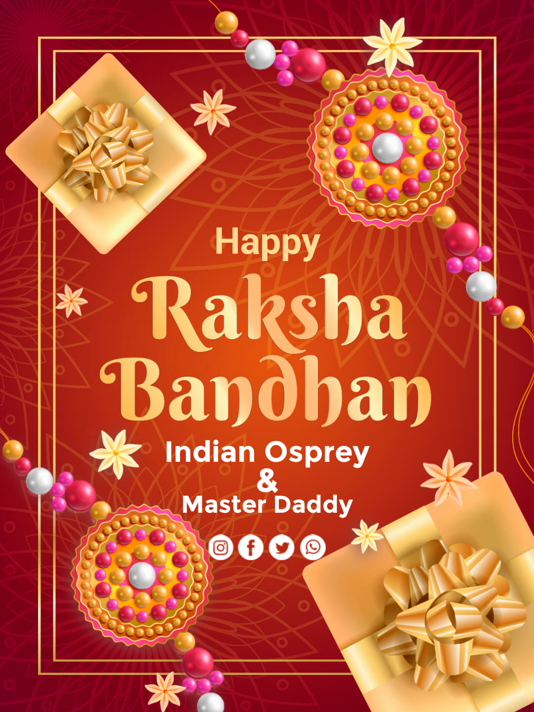 Master Daddy - Happy Raksha Bandhan