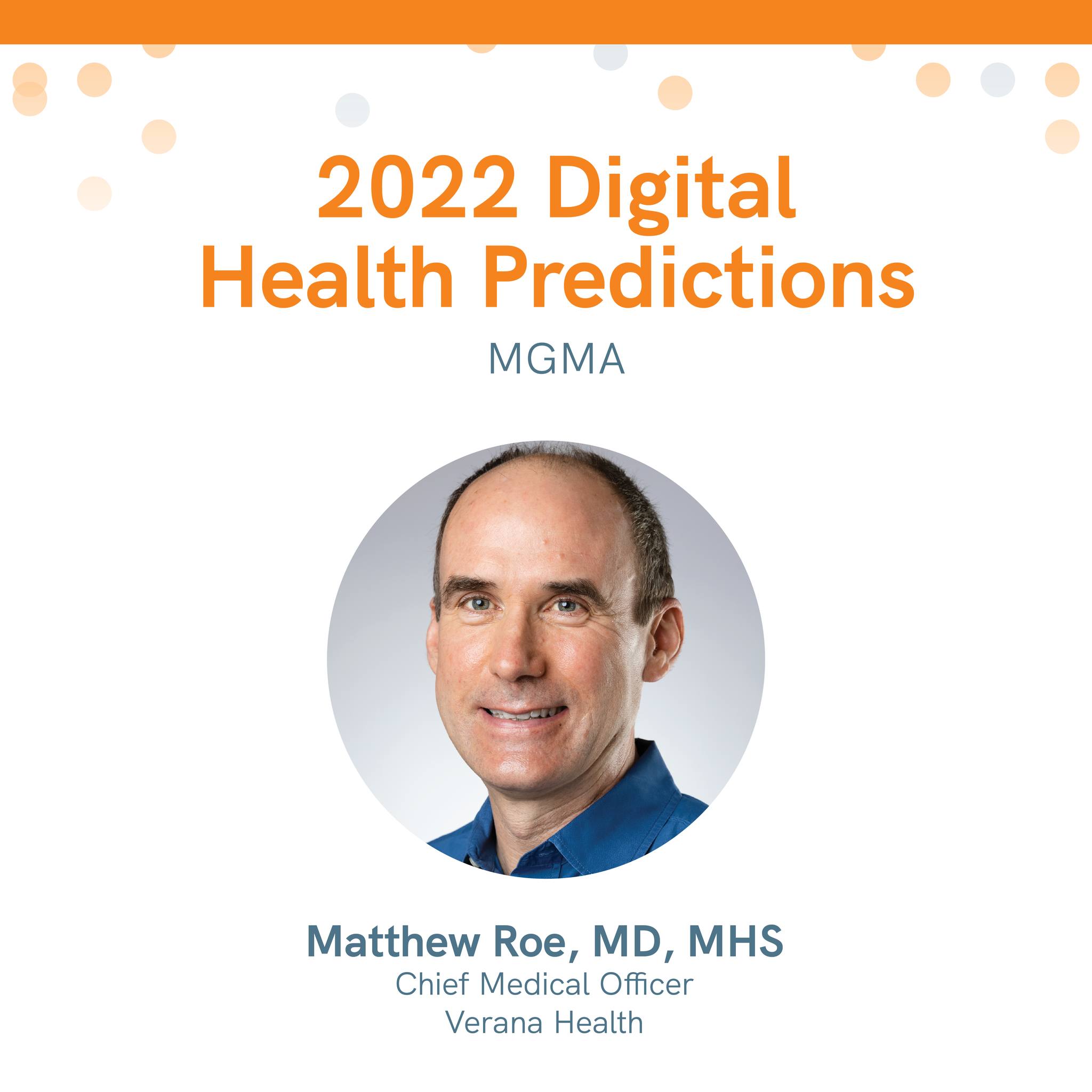 Verana Health - Our Chief Medical Officer, Matthew Roe,...