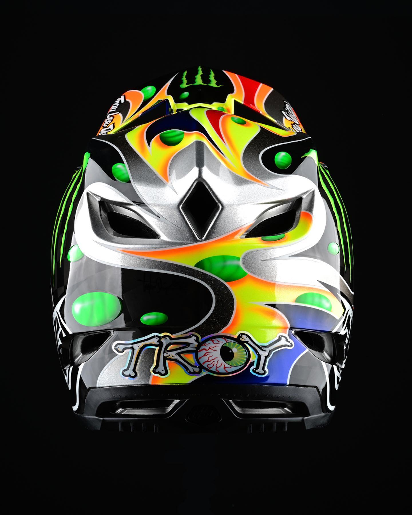 Troy Brosnan's custom TLD D4 helmet design