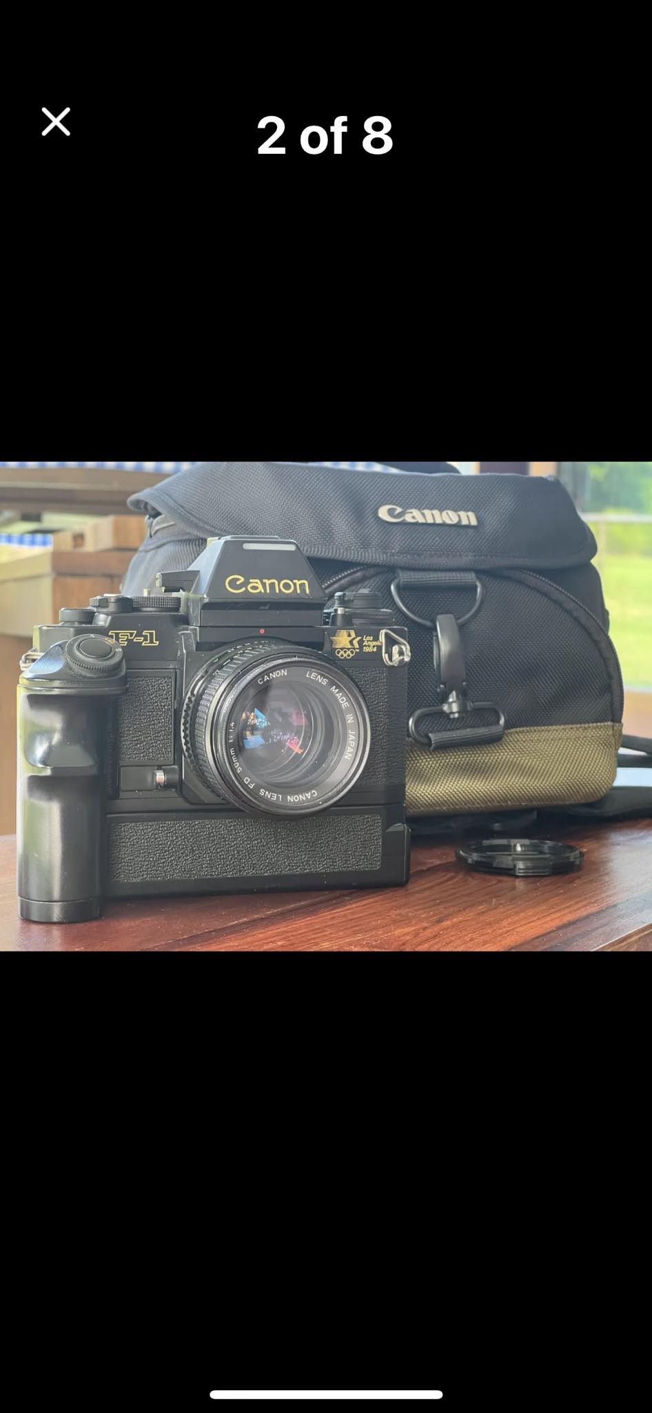 Canon 'New' F-1 1984 Los Angeles Olympics Limited Edition Camera