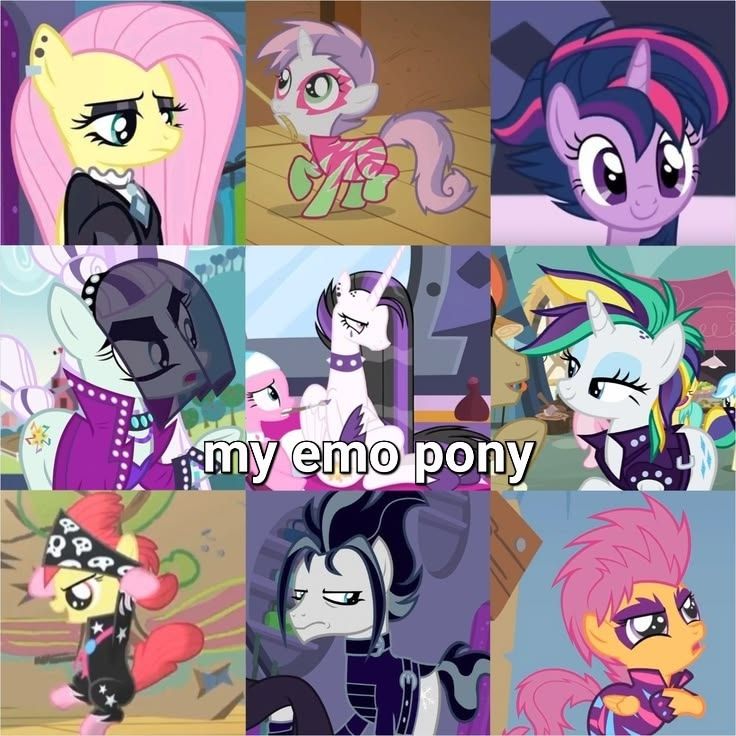30 જદ my emo pony