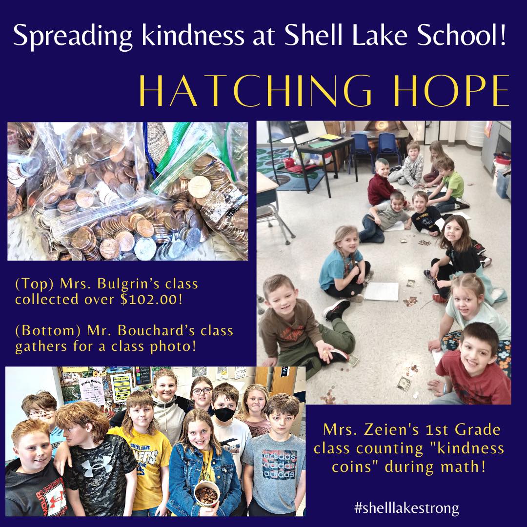 🐣 During Kindness Week,... - School District of Shell Lake | Facebook