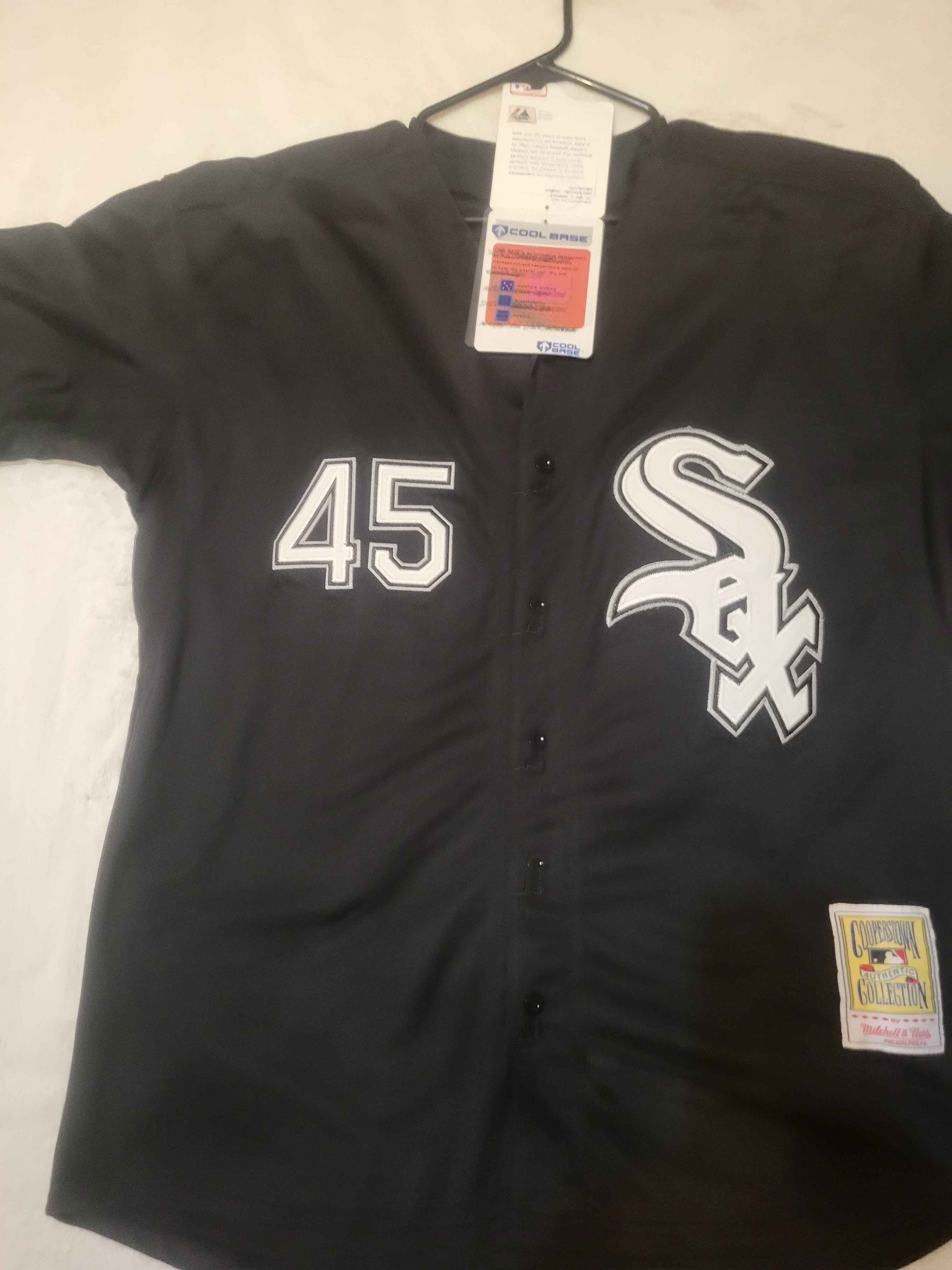 This jersey is a Michael Jordan Chicago White Sox baseball jersey 