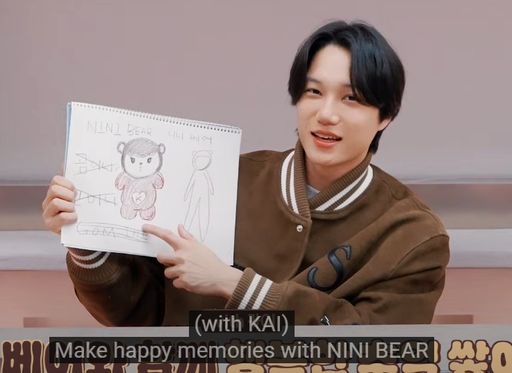 KAI's Nini Bear Doll Creation and Merchandise
