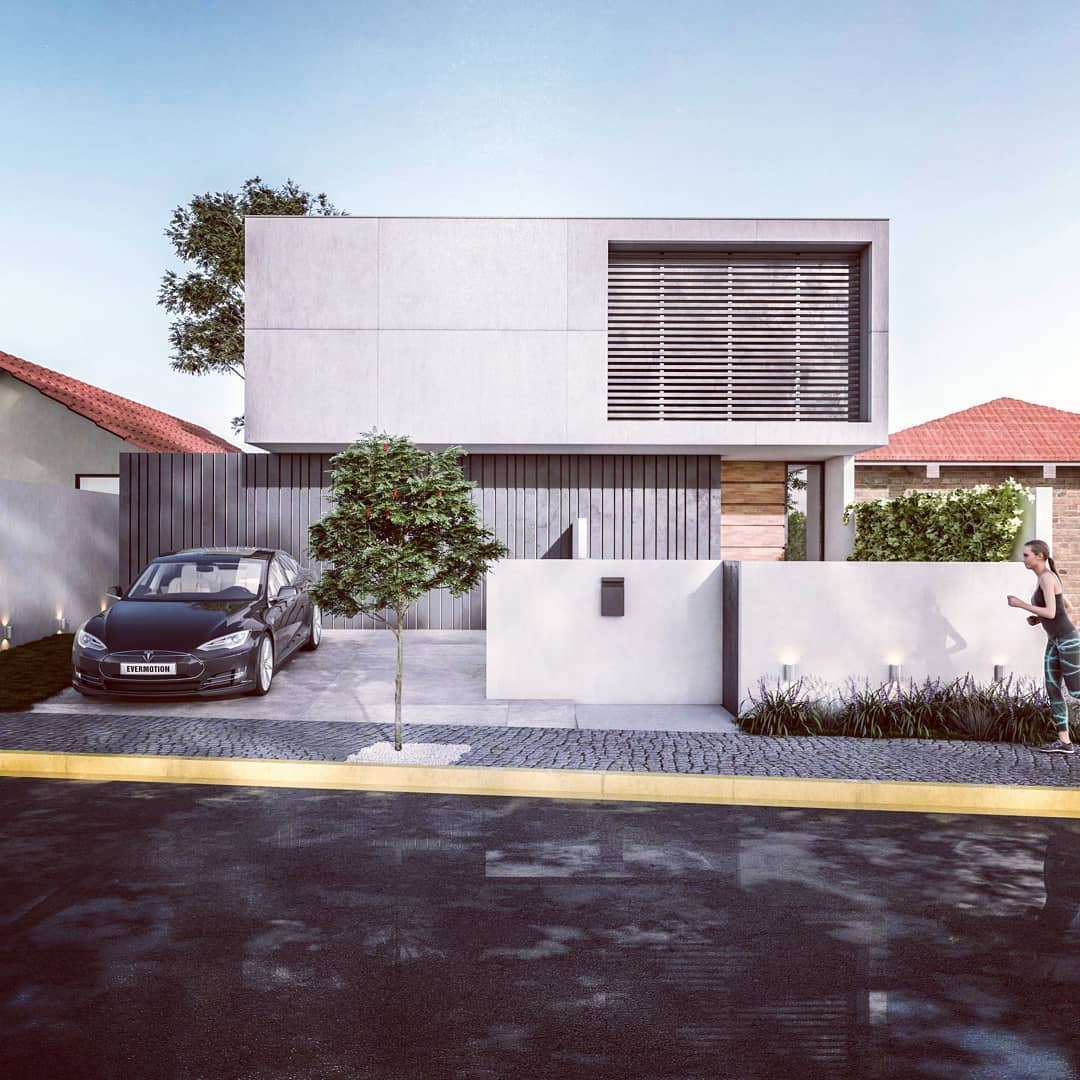 AM Studio - Les compartimos nuestro render casa Mayo #3d #vray #3dmax # ...