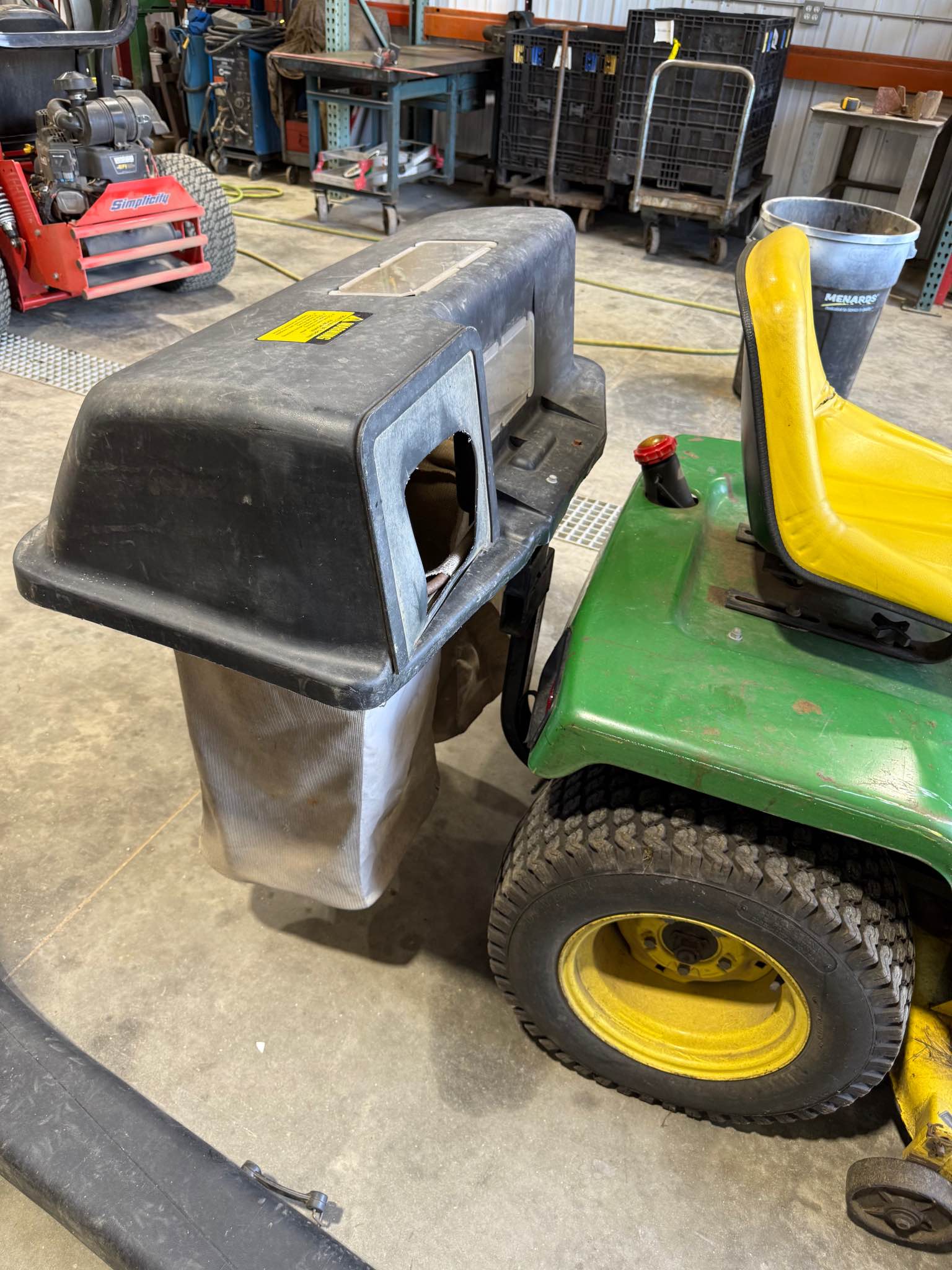 Deck Wheel Kit For John Deere 318, 316, 400, 420 & Similar Riding Mowers 8 thumbnail image