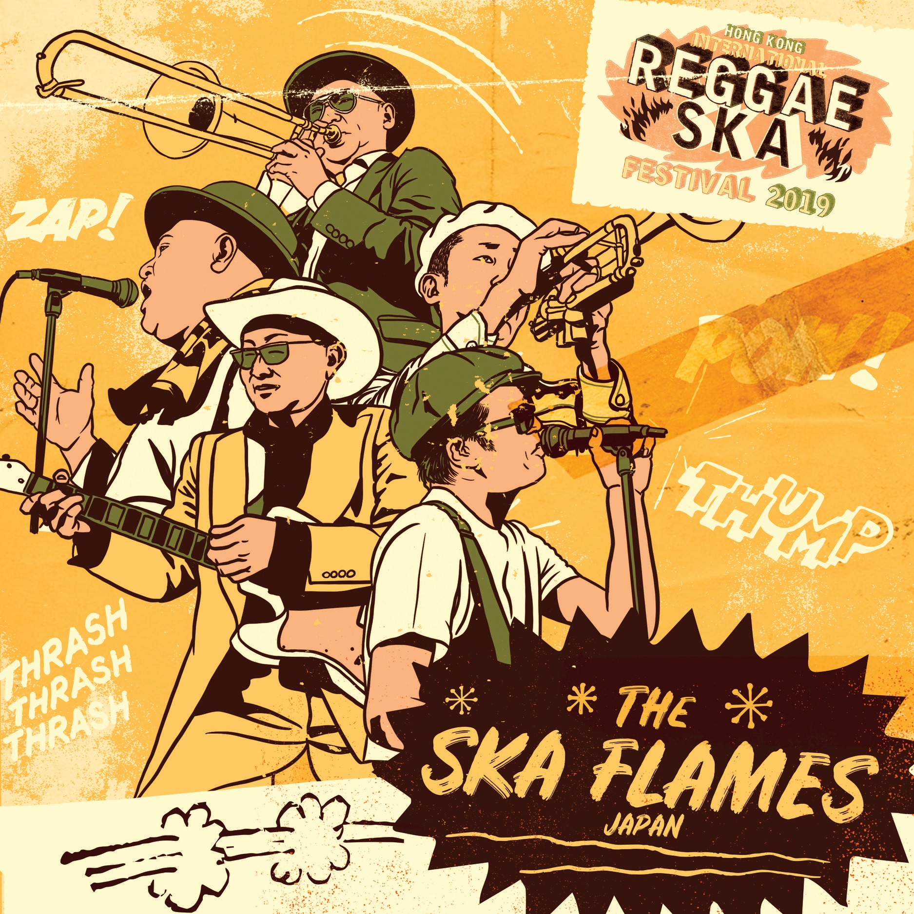 LINE UP ANNOUNCEMENT! The Ska Flames are the original, most