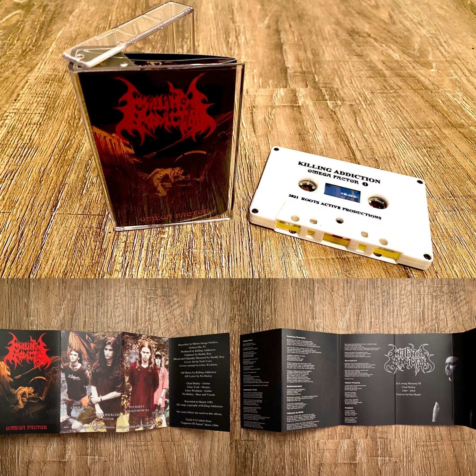 Killing - Limited edition OMEGA FACTOR cassettes by Roots Active