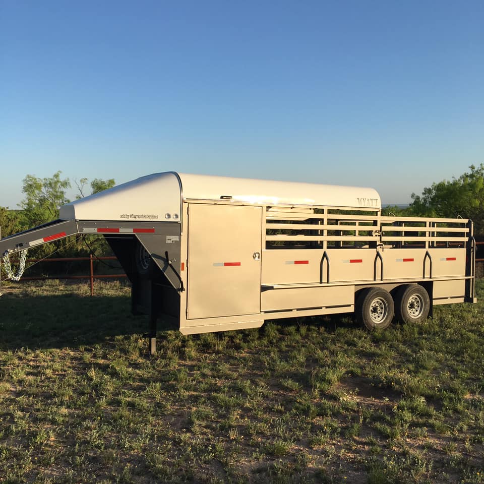 2021 Wyatt 6’ x 20’ on 5’ axles... - Flag Ranch Enterprises