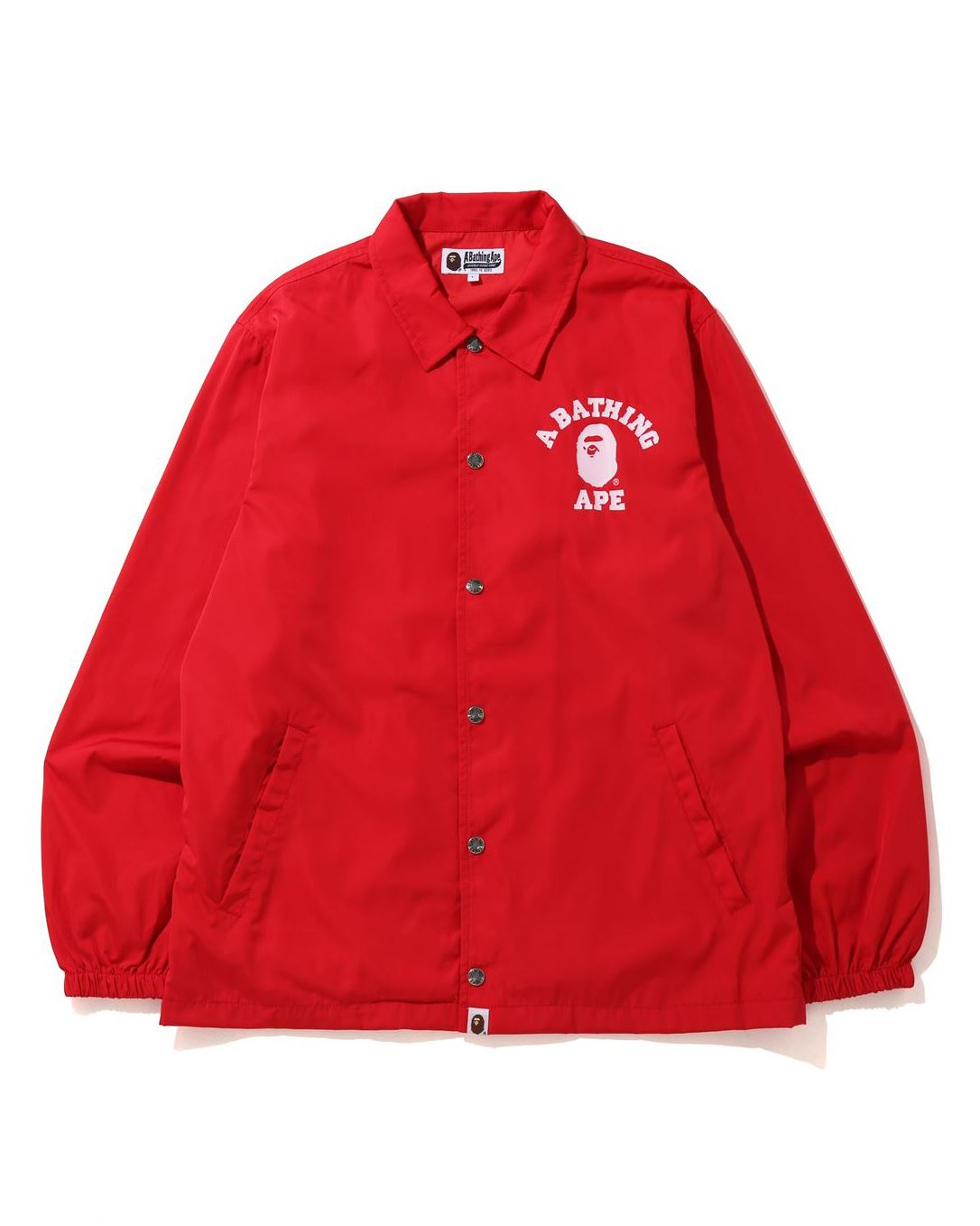 The simple and classic, COLLEGE COACH JACKET is available in 5