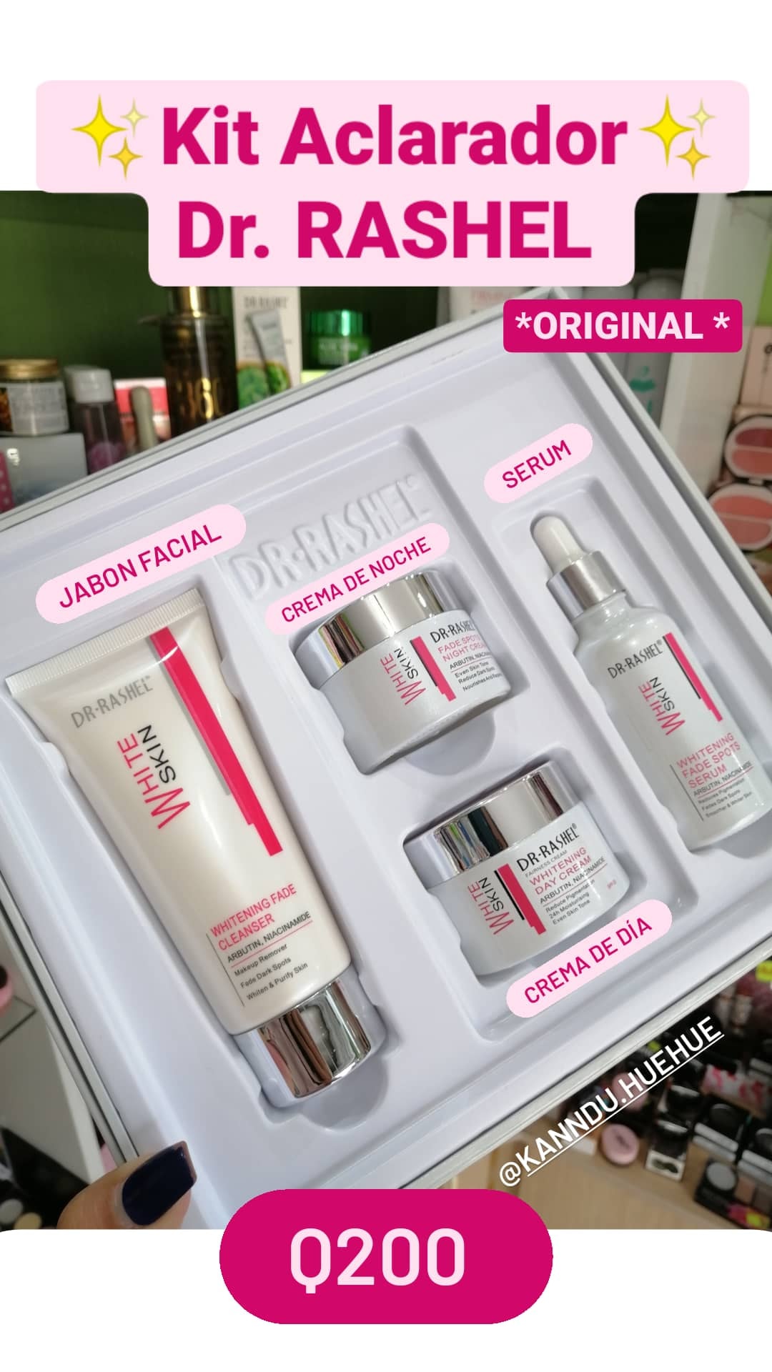 Kanndu - DISTRIBUIDORES EXCLUSIVOS de Dr. RASHEL 🥰Kit... | Facebook