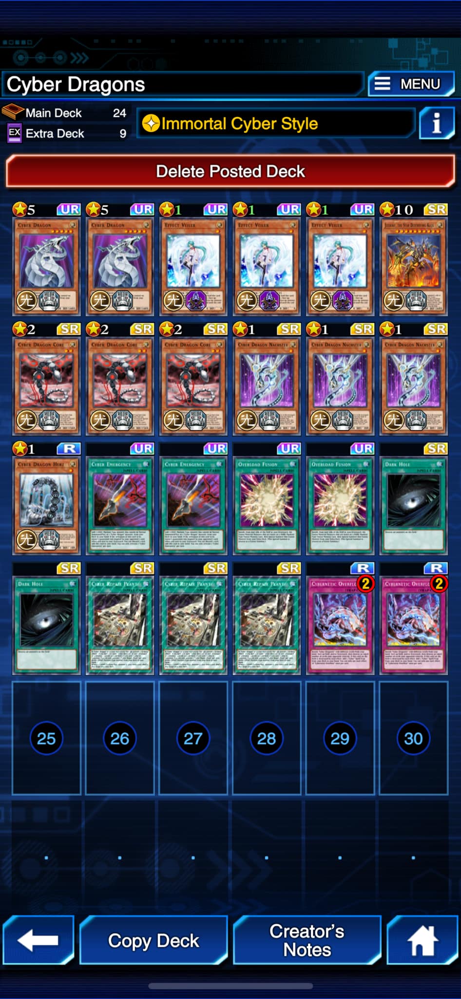 yugioh cyber dragon deck profile Yu-Gi-Oh! - Nova (SDCR-EN038) - Structure Deck: Cyber Dragon Revolution - 1st Edition You will receive the 1st Edition version of this card Cyber Dragon Support