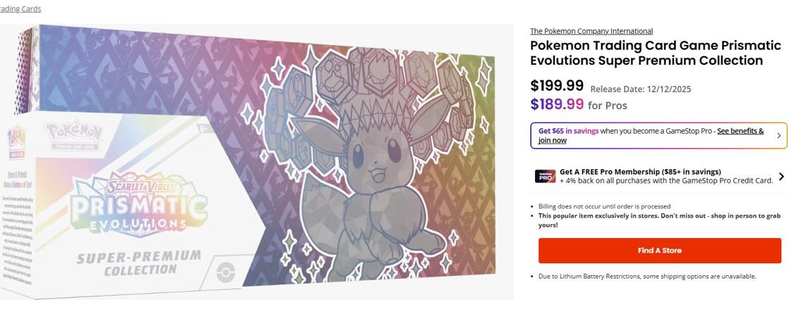 pokemon trading card game eevee v premium collection gamestop exclusive Game: (Exclusive): Buy Online at Best Price in UAE have for any collector or fan. Pokemon: Eevee V Premium Collection