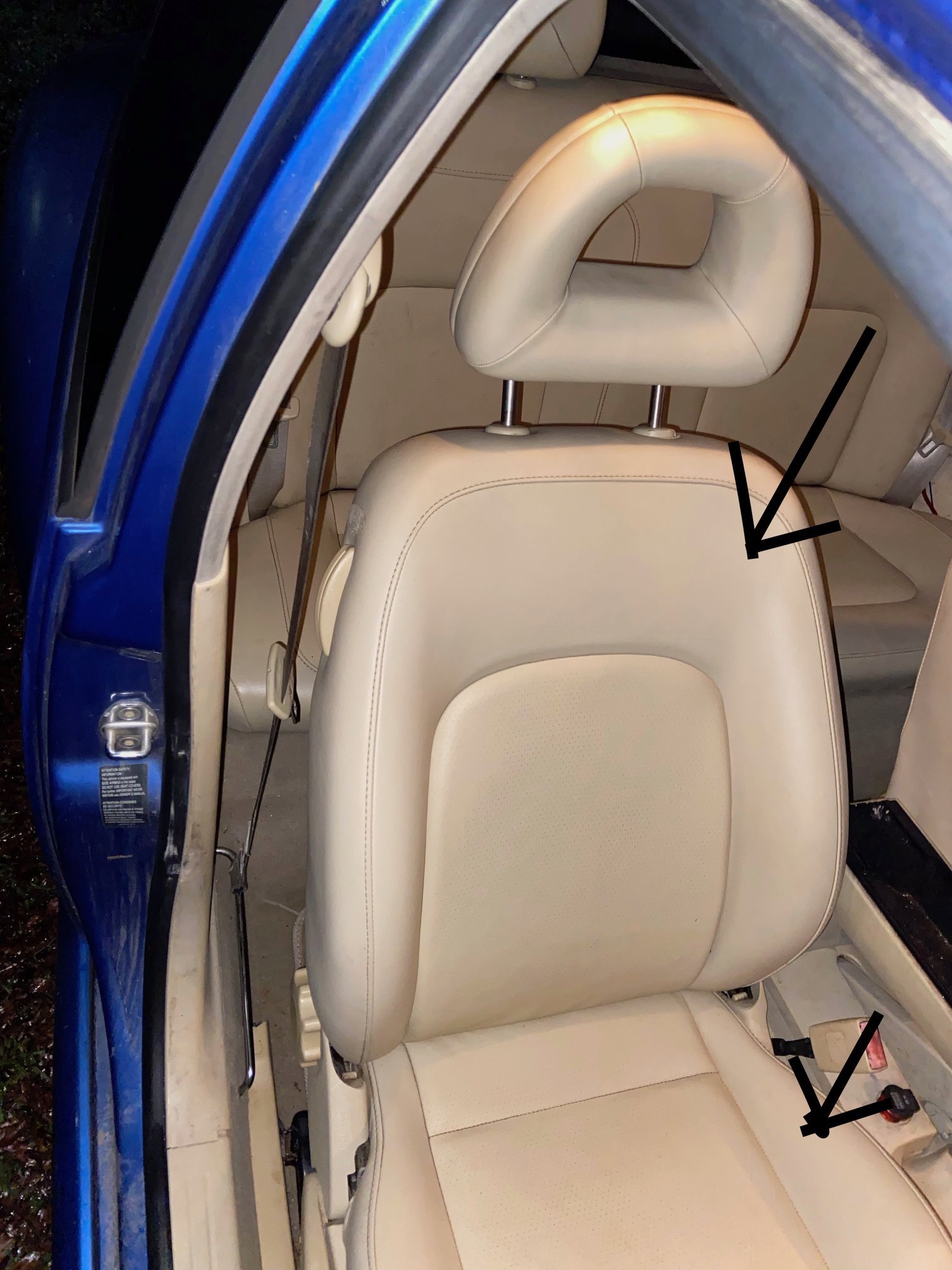 2002-2005 Dodge Ram 1500 SLT Replacement Cloth Seat Cover: Driver Side Bottom, Tan - Richmond Auto Upholstery
