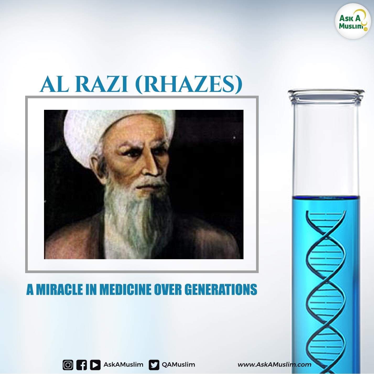 Ask A Muslim - Al Razi (Rhazes), a Miracle in Medicine over Generations ...
