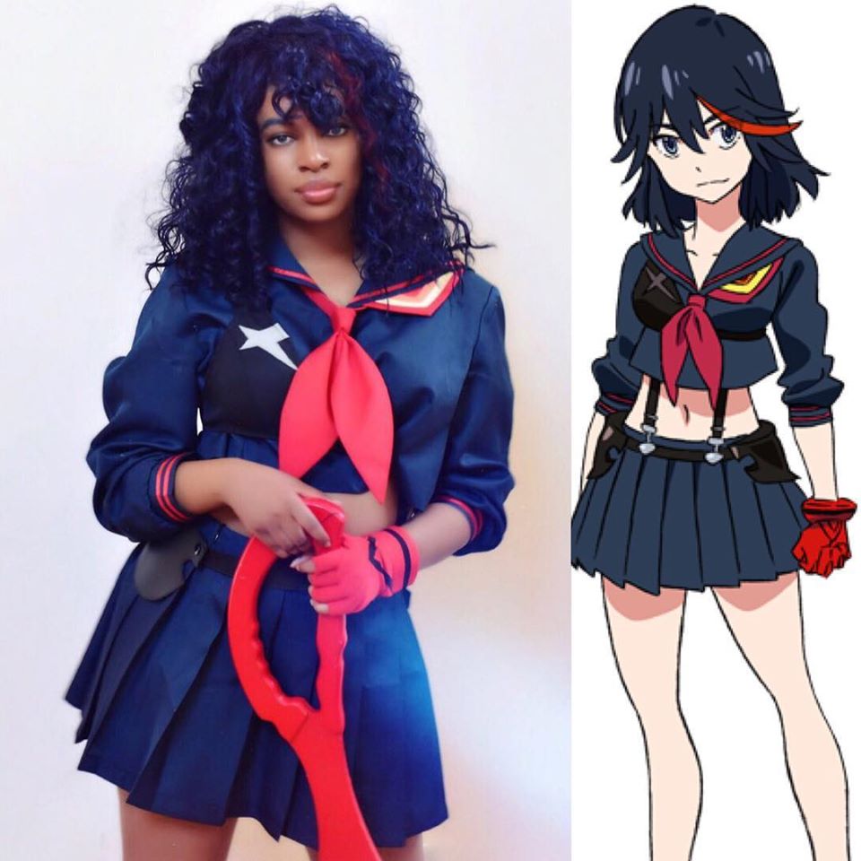 💙 Ryuko Matoi |... - Personagens Negros