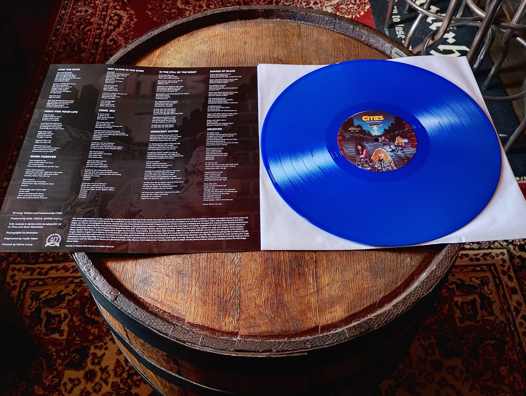 CITIES - Annihilation album on Absolute Hellion Records