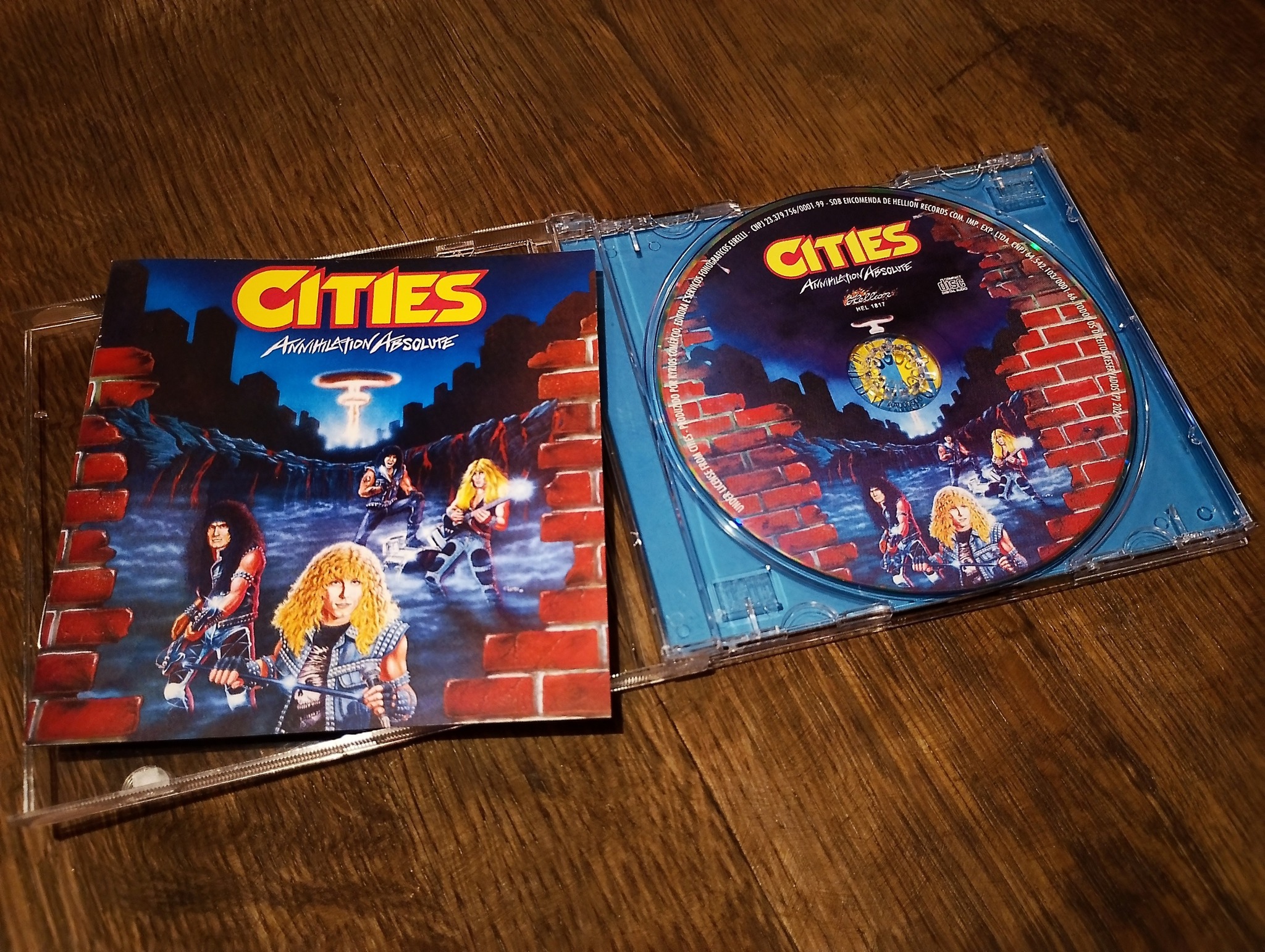 CITIES - Annihilation album on Absolute Hellion Records