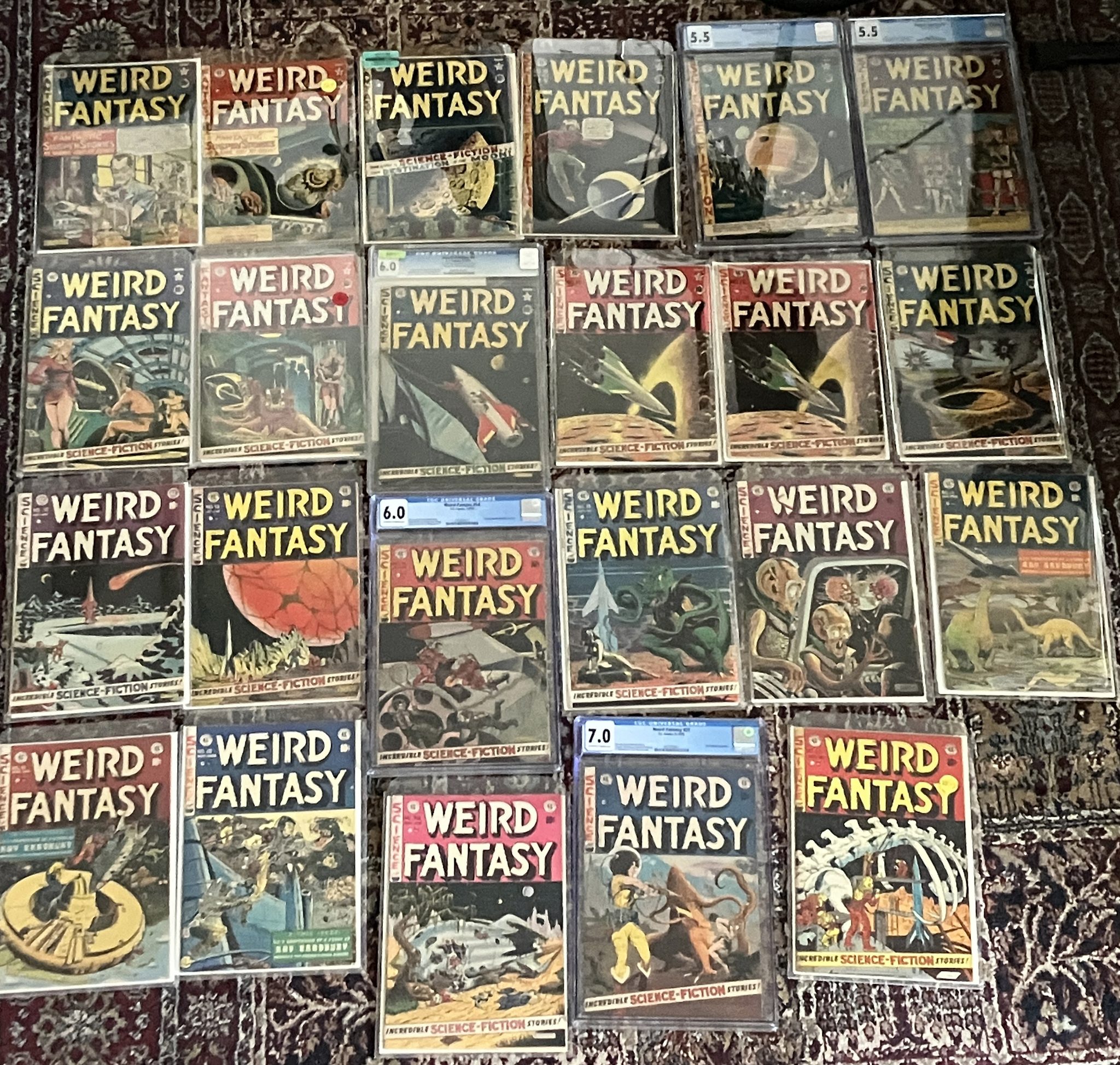 Adding EC Archives Weird Fantasy Volume to collection