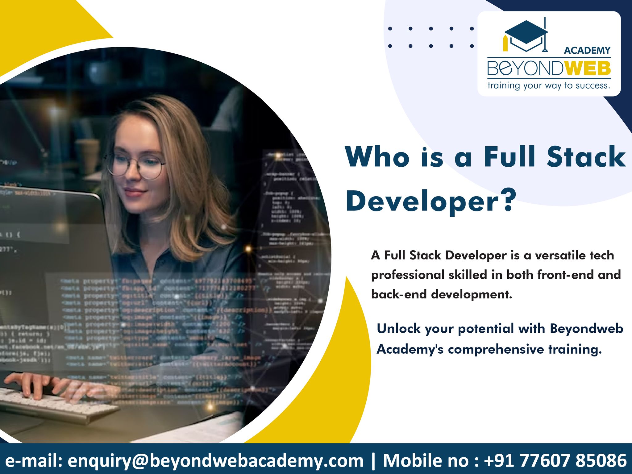 Beyondweb - Who is a Full Stack Developer? A Full Stack Developer is a ...