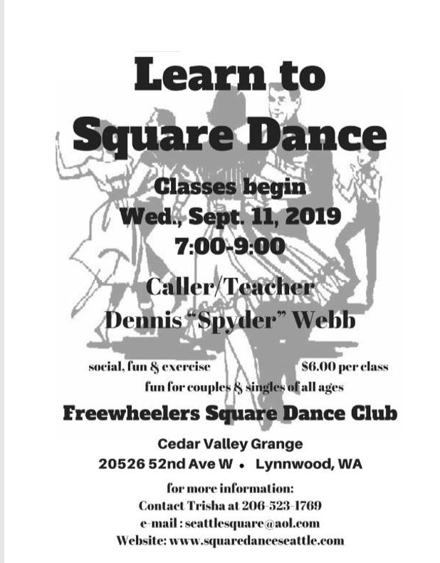 Freewheelers Square Dance Club | Lynnwood WA
