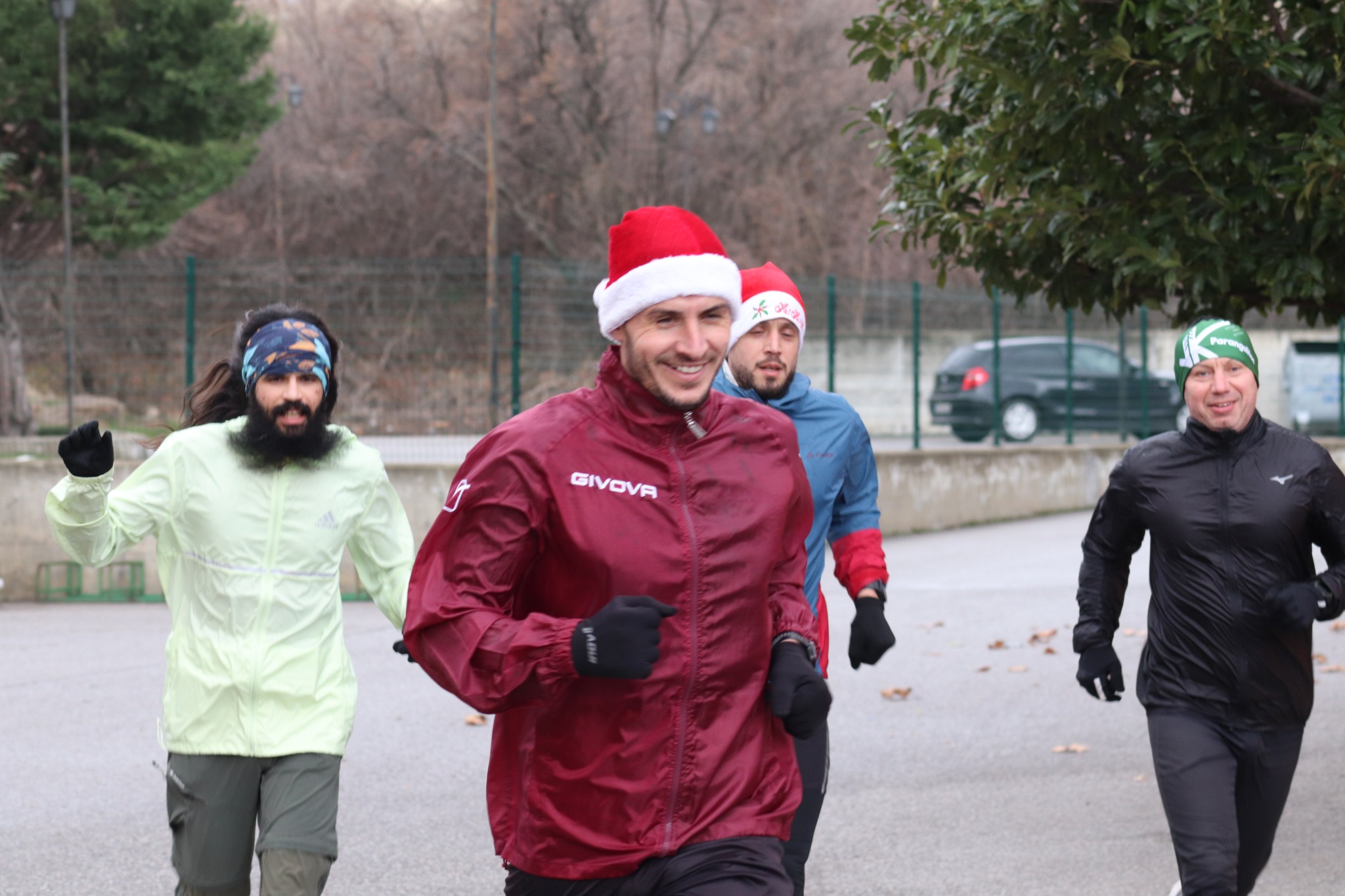 Коледно 5kmrun selfie