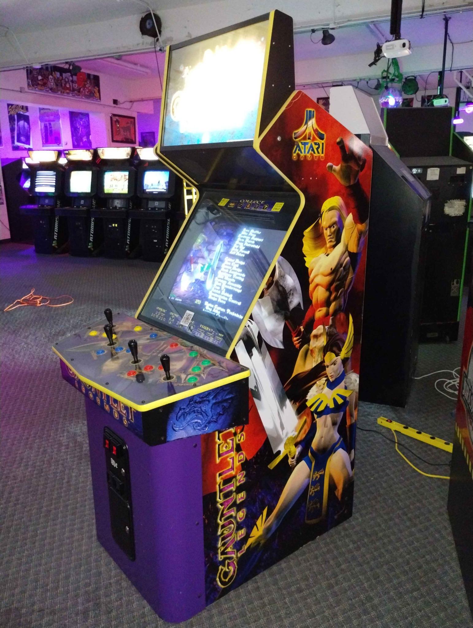 Atari Gauntlet Legends Arcade Game Machine - Video Game Consoles - Two ...